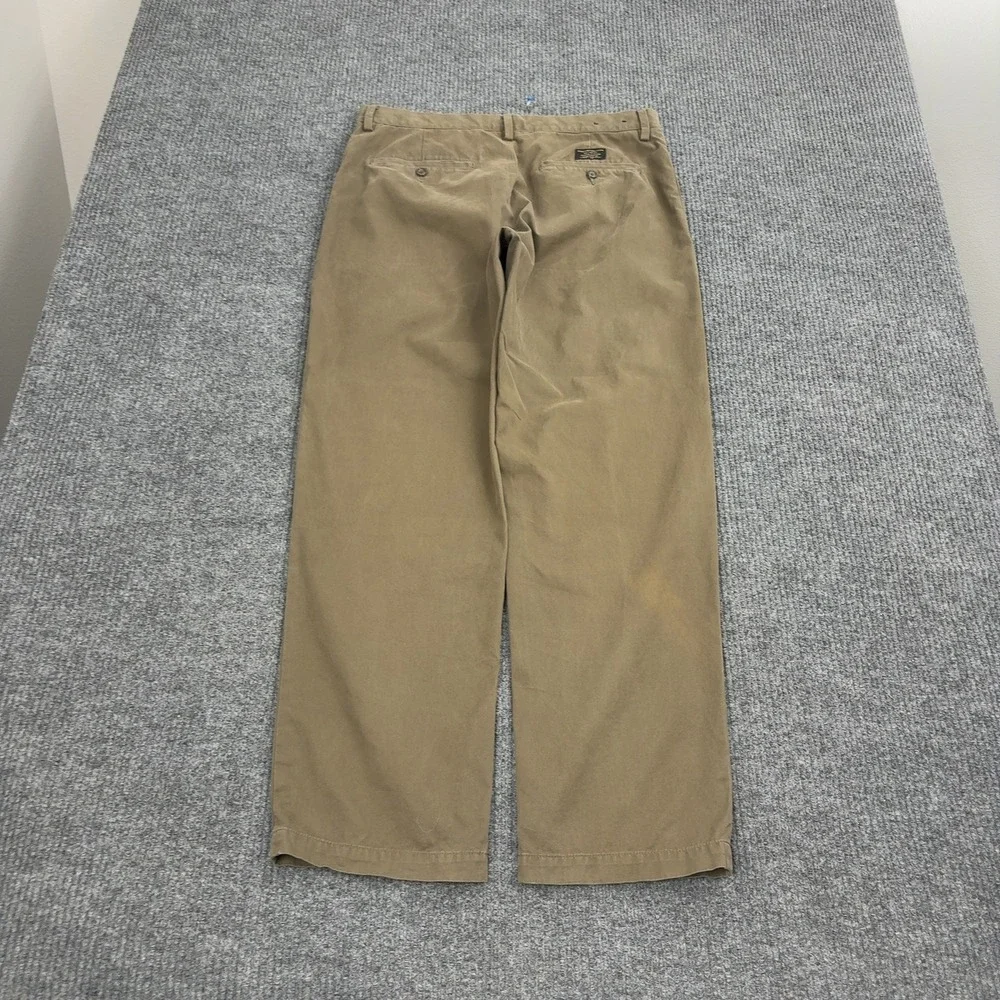 Banana Republic‎ Pants Mens 35/32 Khaki Cotton Straight Fit Gavin Chino Classic